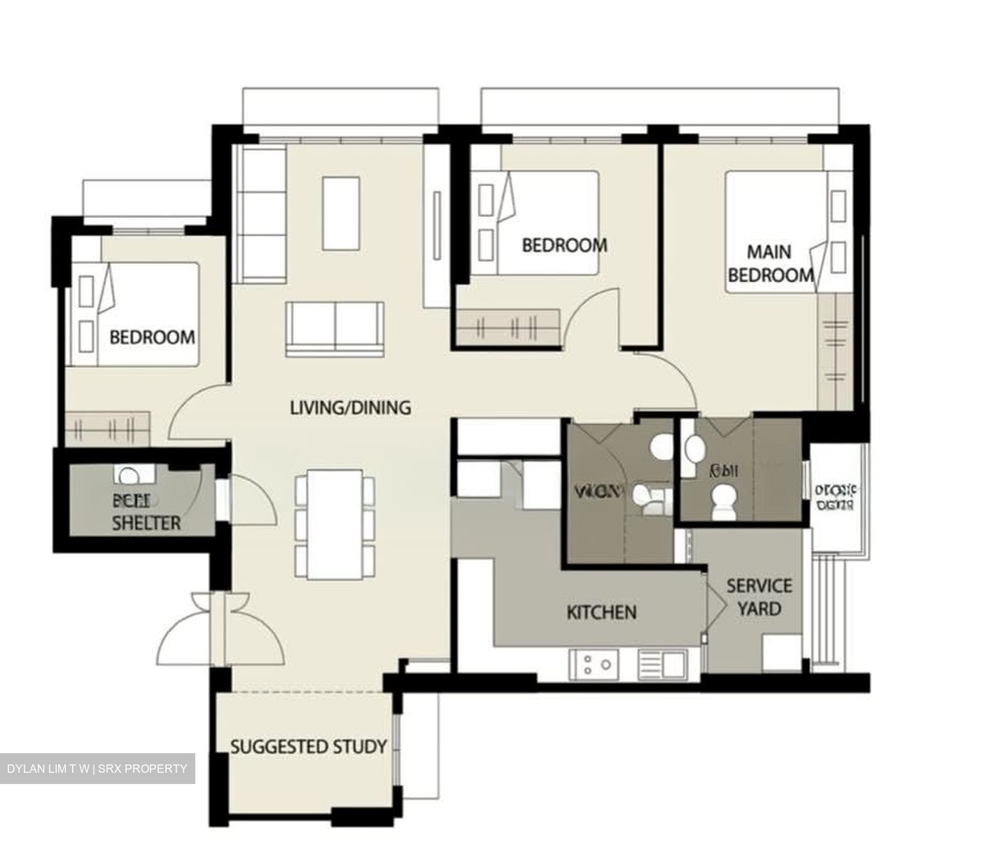 Blk 415A Waterfront I @ Northshore (Punggol), HDB 5 Rooms #558748661
